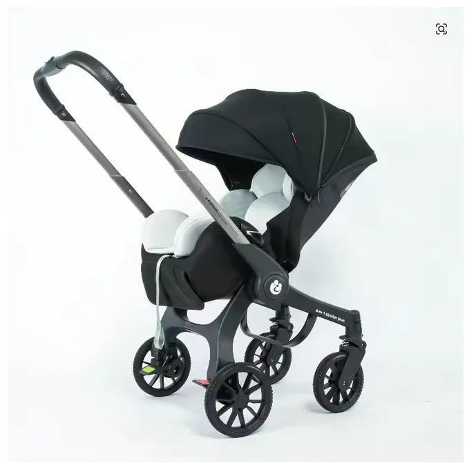 Baby Stroller 4 in 1 With Car Seat Baby Bassinet High Landscope Folding Baby Carriage Prams For Newborns Cart 3 in 1