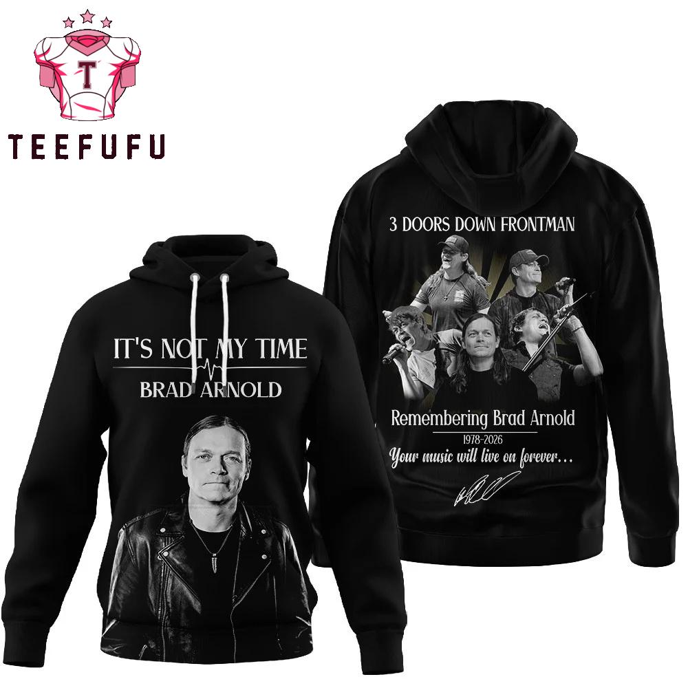 Brad Arnold 1978-2026 Music Forever Hoodie
