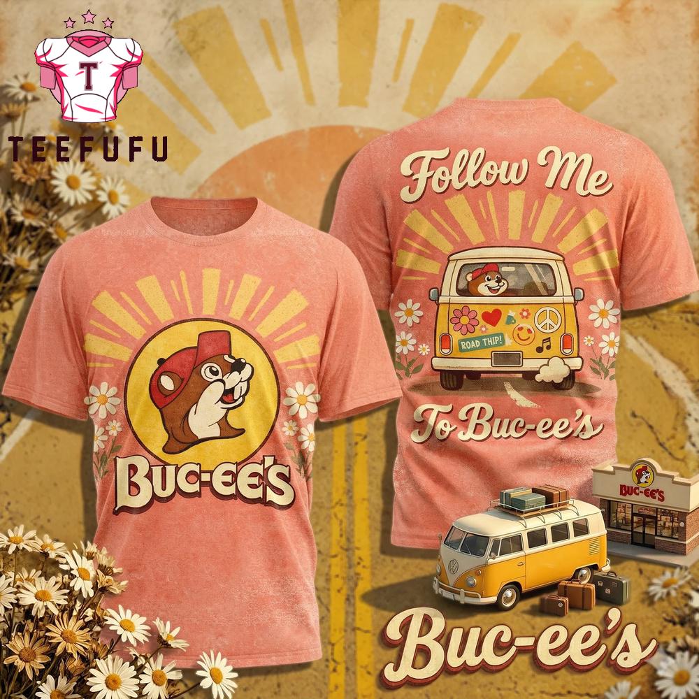Buc-ee's Follow Me 2026 T Shirt