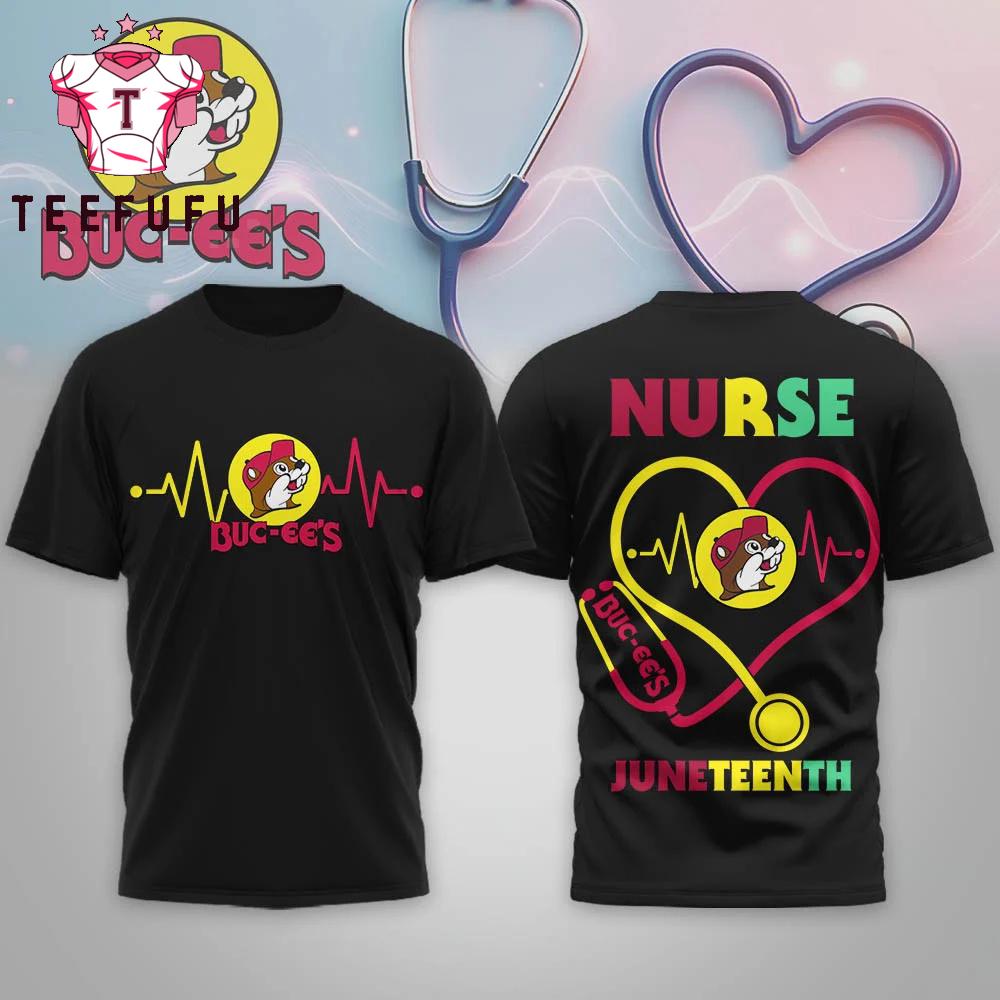 Buc-ee's Nurse Black 3D T Shirt
