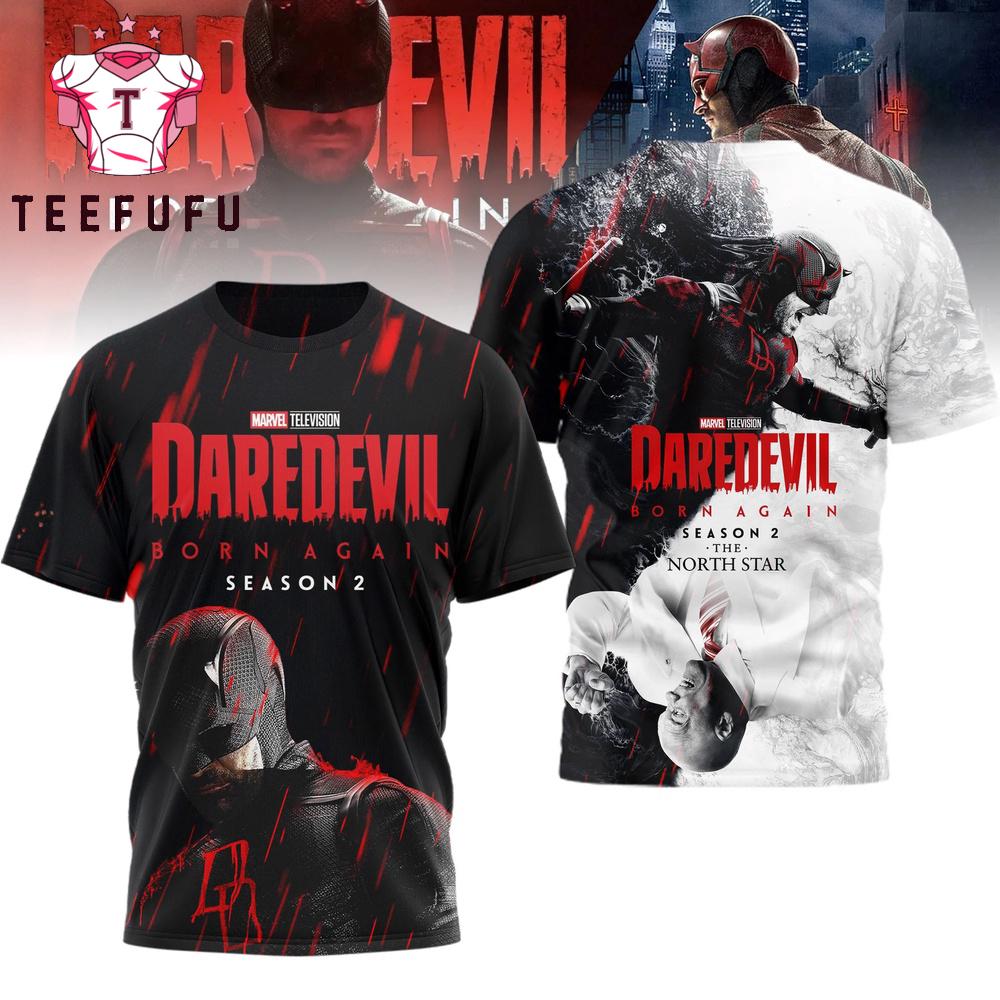 Daredevil Born Again Season 2 T Shirt