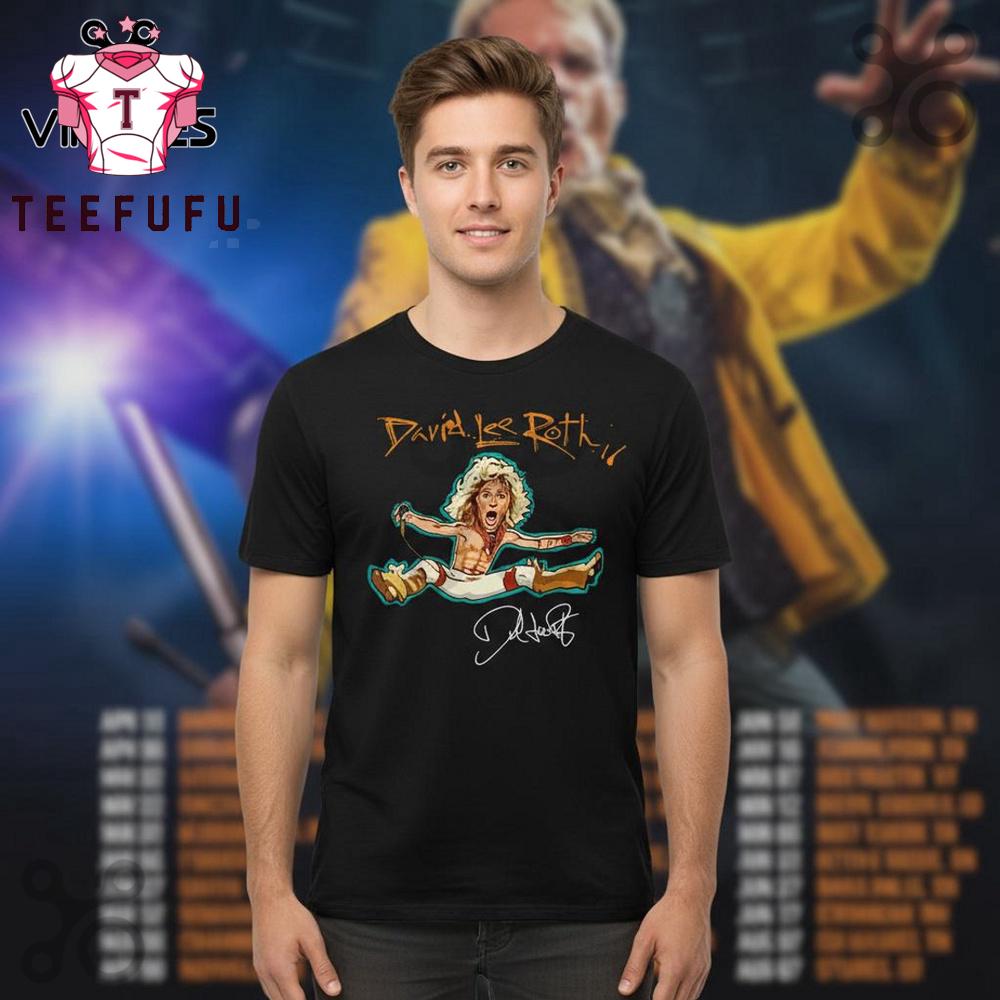 David Lee Roth 2026 Tour 3D Shirt
