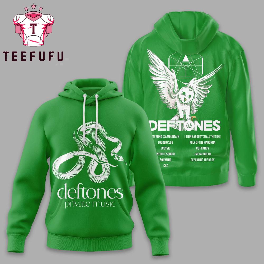 Deftones Private Music 2026 Limited Edition Hoodie