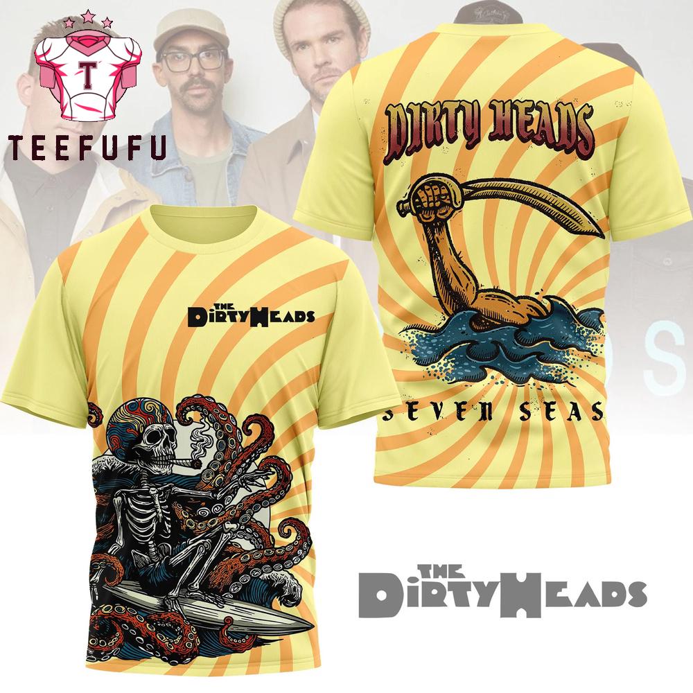 Dirty Heads Seven Seas 2026 3D Shirt