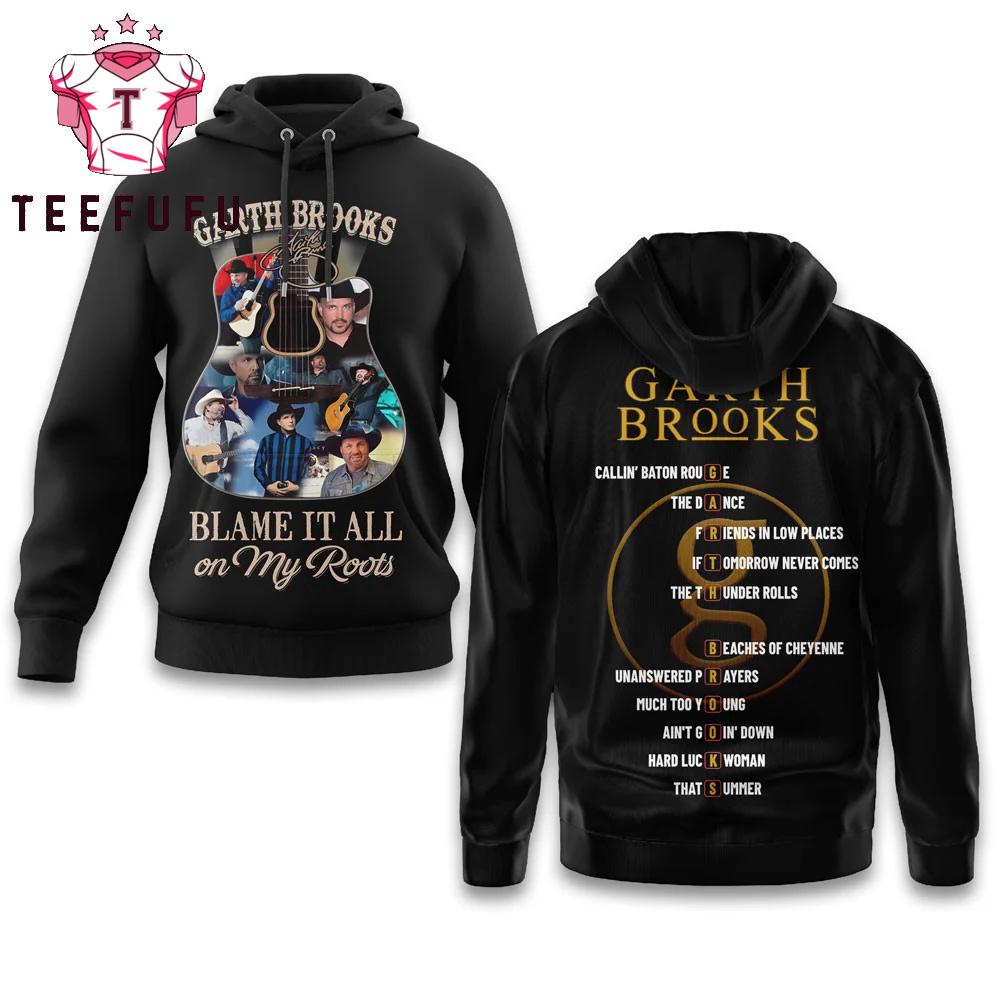 Garth Brooks Blame it All on My Roots 2026 Hoodie