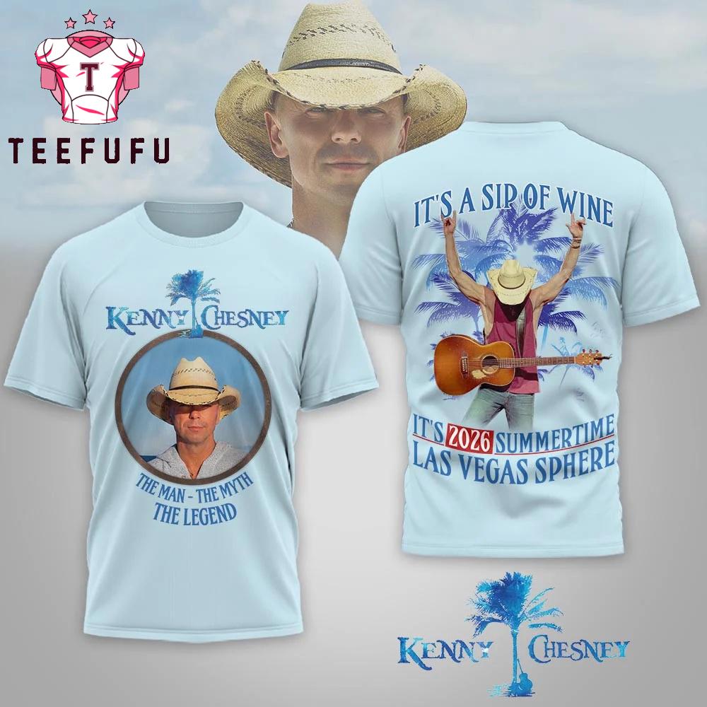 Kenny Chesney Las Vegas Sphere 2026 T-Shirt