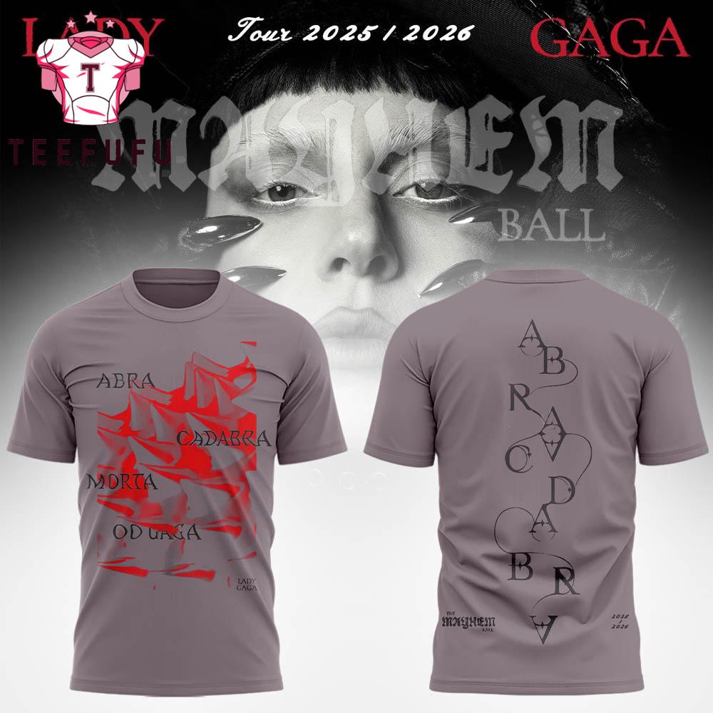 Lady Gaga The Mayhem Ball Tour 2026 Unisex 3D Shirt