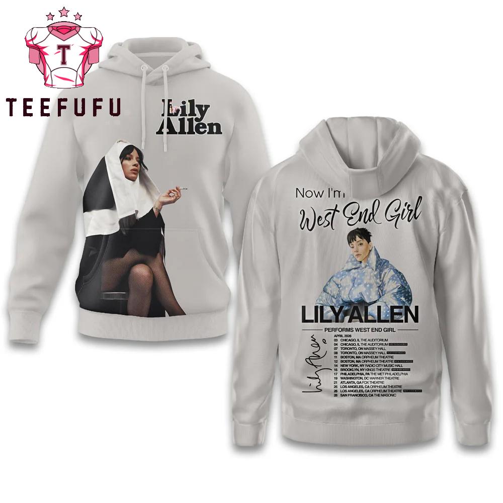 Lily Allen Perfoms West End Girl 2026 Special New Hoodie