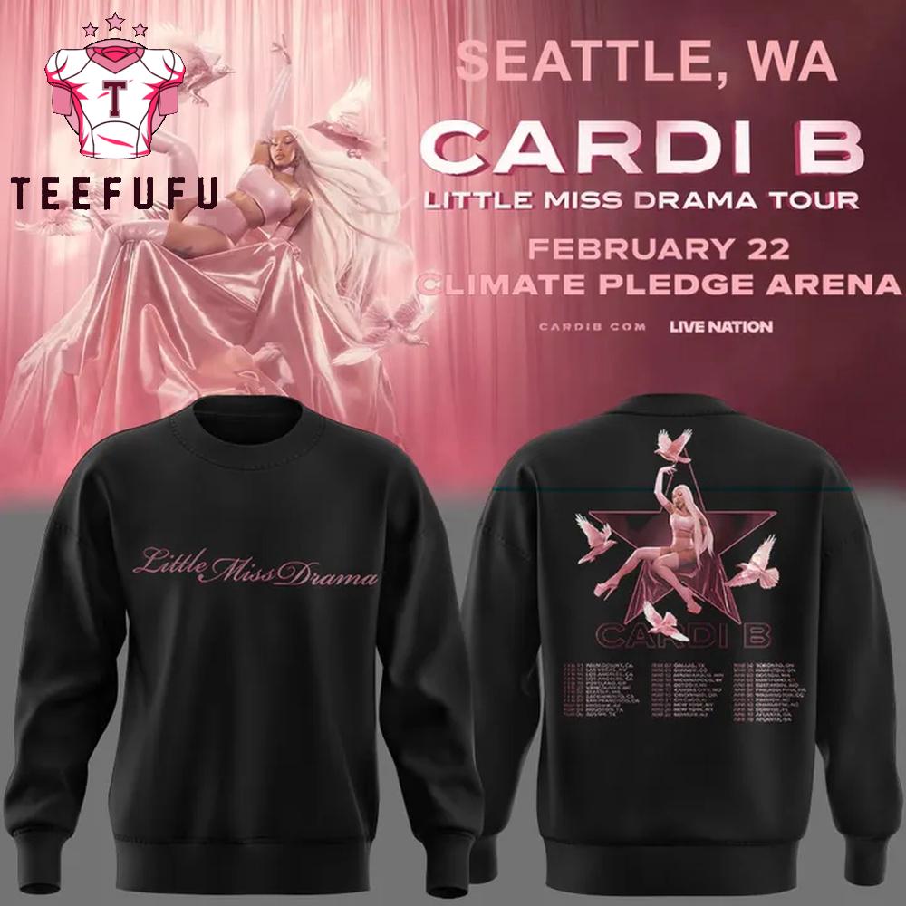 Little Miss Dramma Tour Cardi B 2026 Fan Sweatshirt