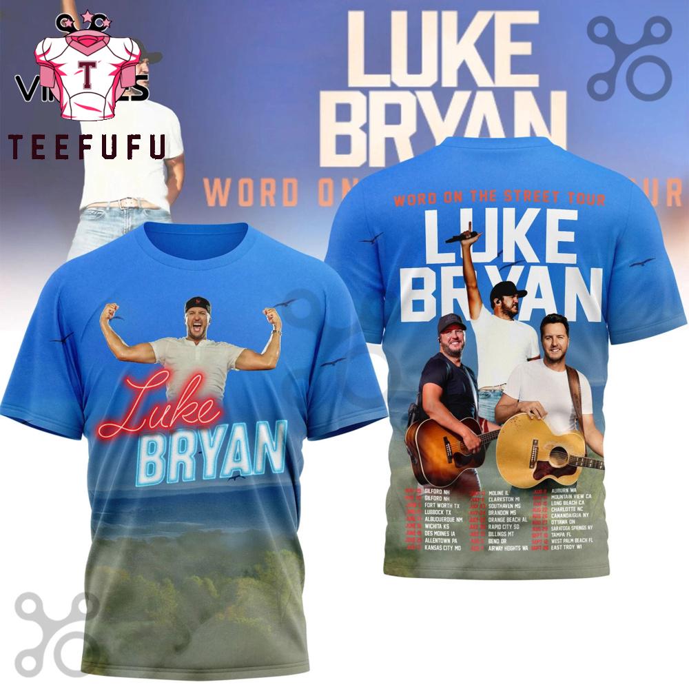 Luke Bryan 2026 Tour Limited Edition 3D Shirt