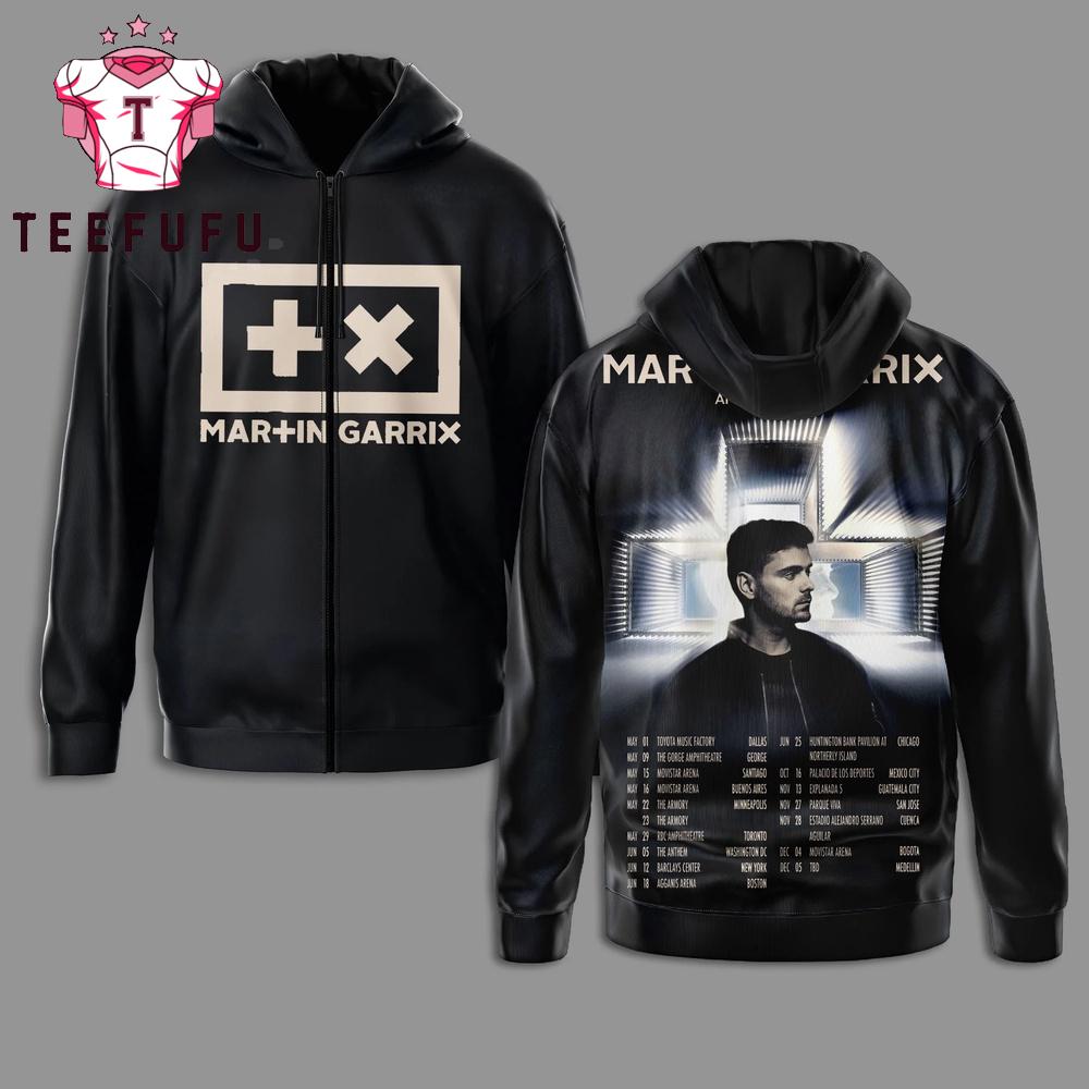Martin Garrix Americas Tour 2026 Graphic Music Hoodie