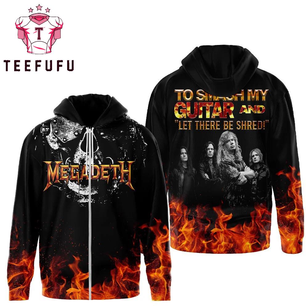 Megadeth Let There Be Shred Graphic Music 2026 Hoodie