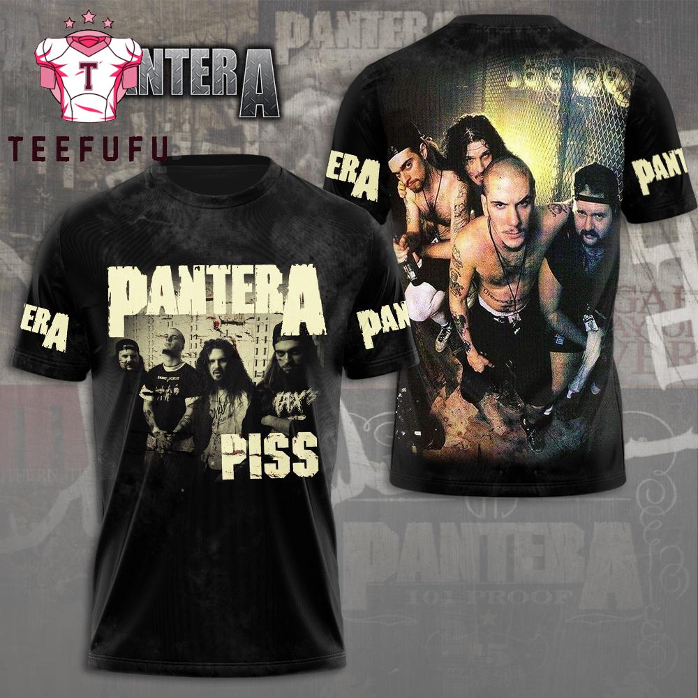 Pantera Live 2025 Limited 3D T-Shirt