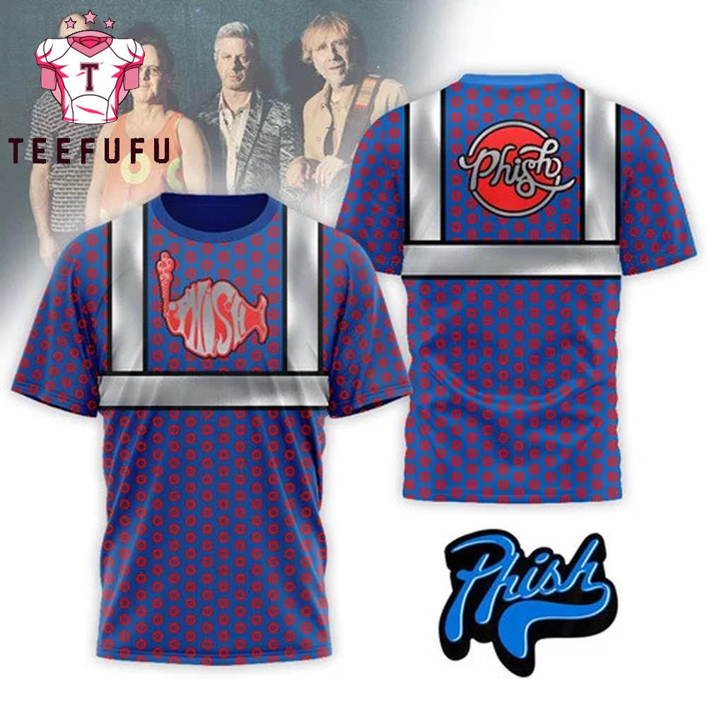 Phish Band Hi-Vis Safety 3D Shirt