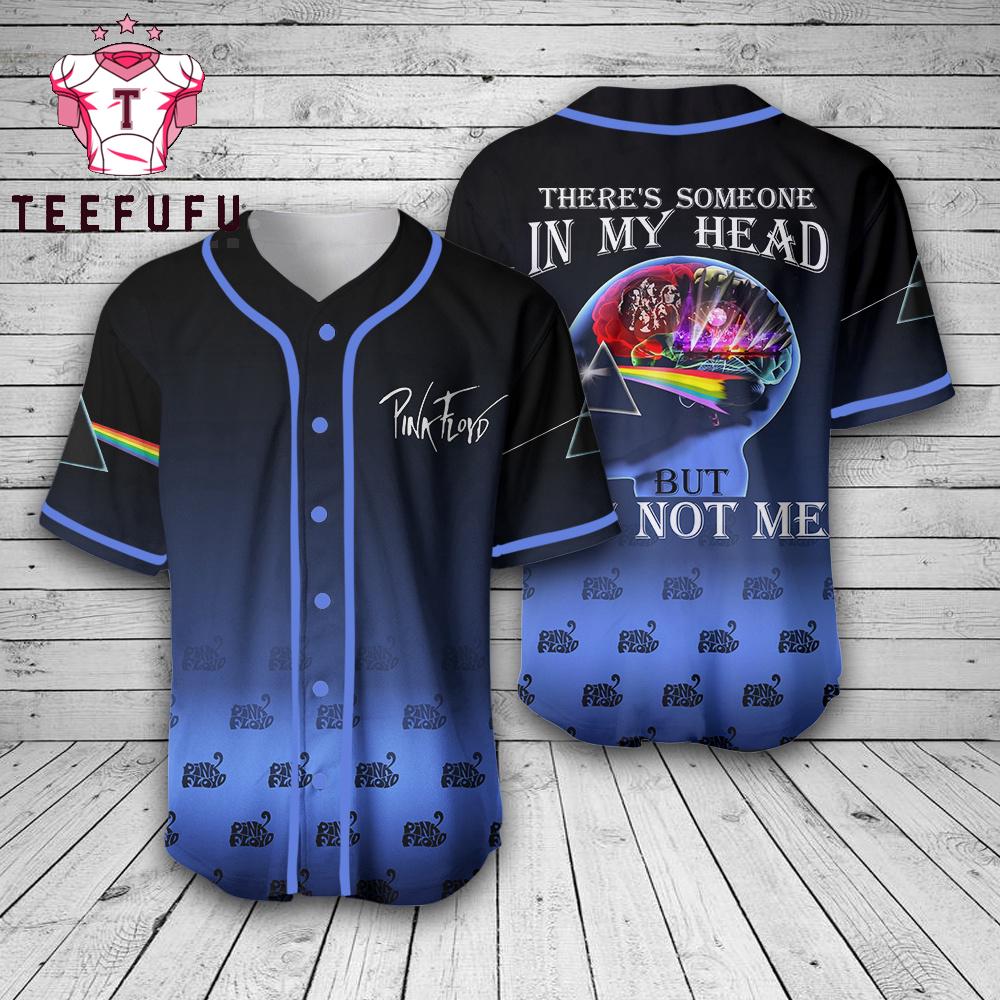 Pink Floyd There's Someone In My Head But It's Not Me Baseball Jersey