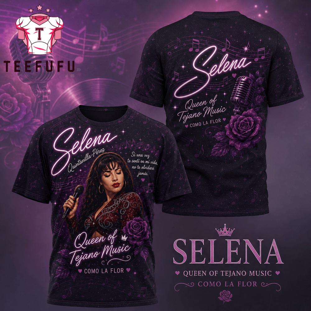 Selena Queen of Tejano Music T Shirt