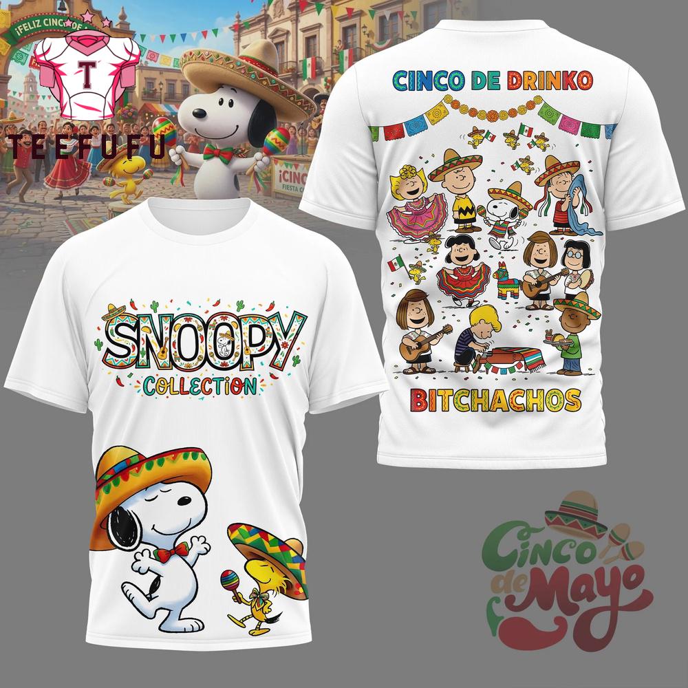 Snoopy Cinco De Mayo 2026 T Shirt