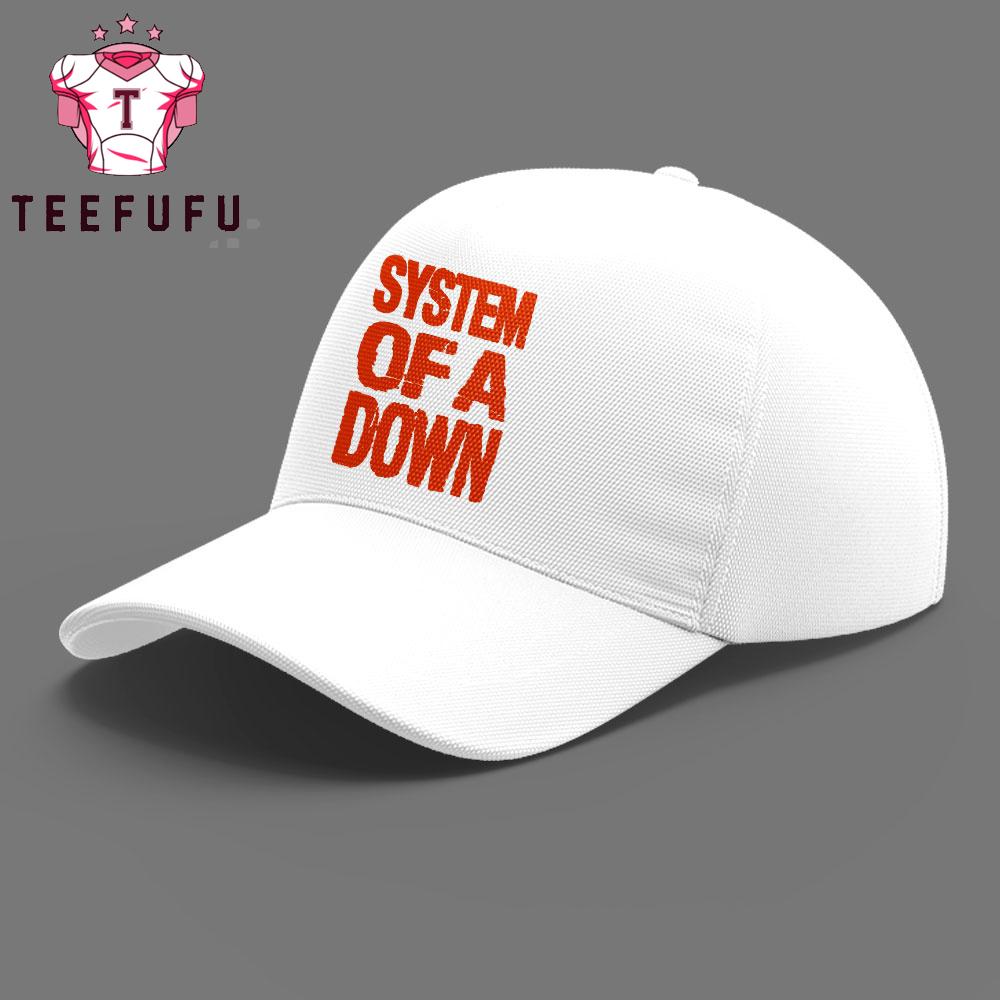 System Of A Down Estadio GNP Seguros CDMX 2026 White Cap