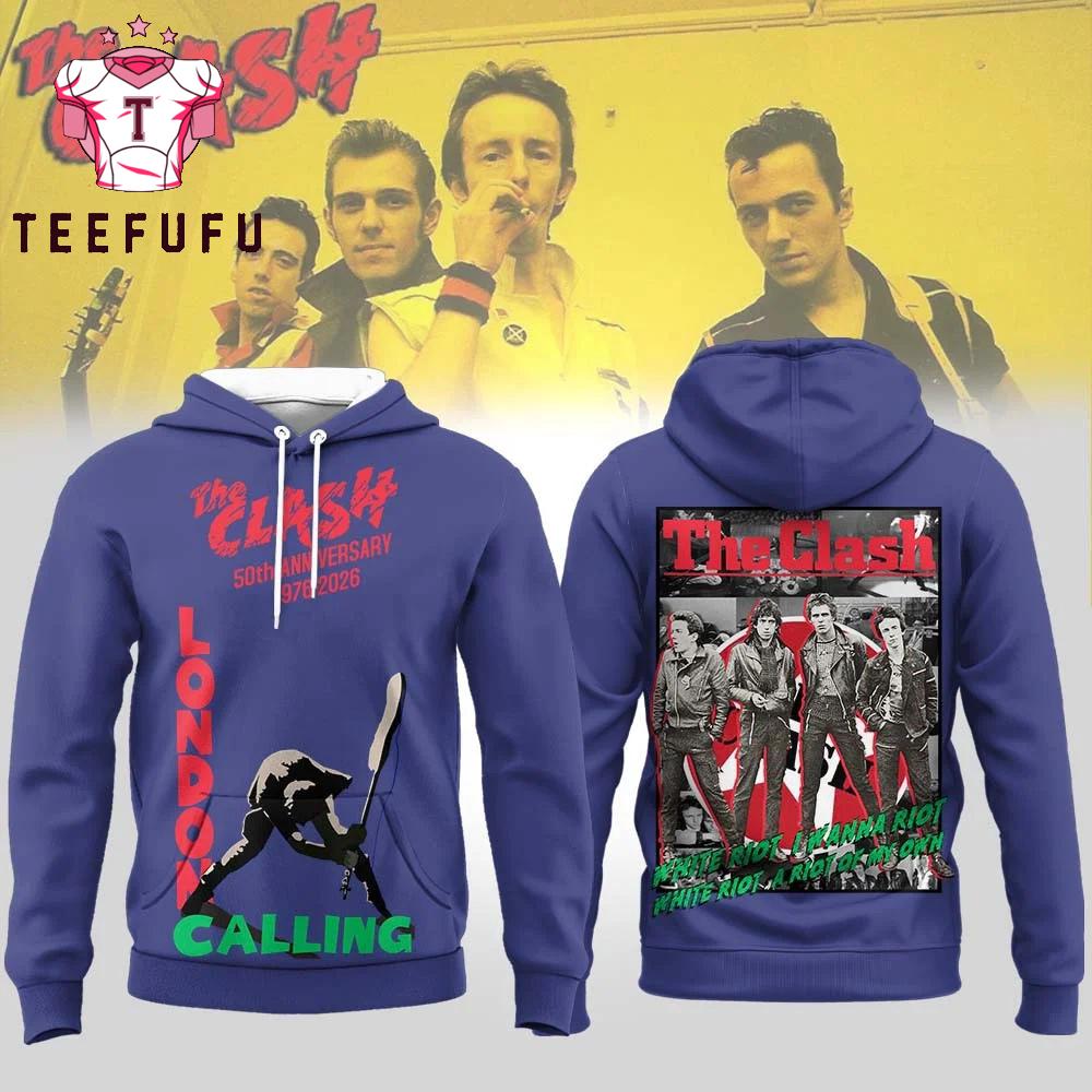 The Clash 50th Anniversary Limited Hoodie