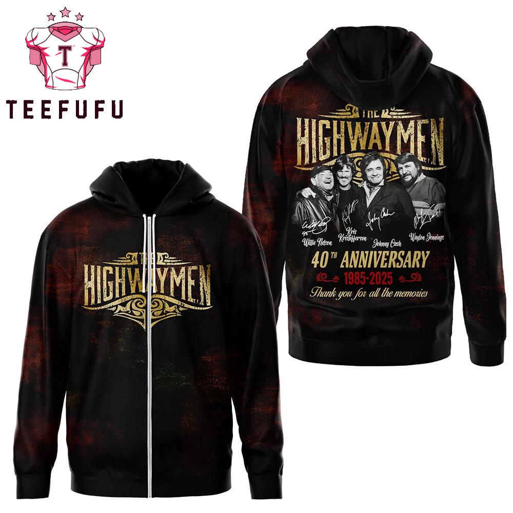 The Highwaymen 40th Anniversary Hoodie