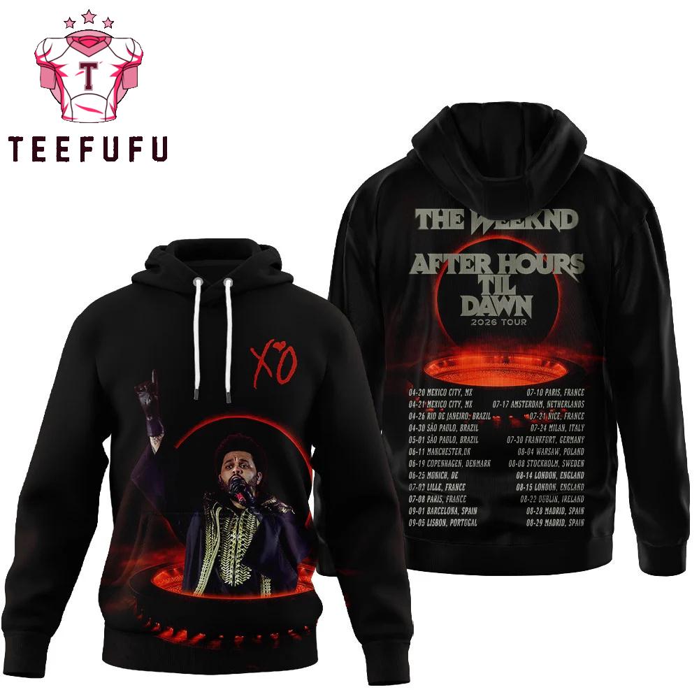 The Weeknd After Hours Til Dawn 2026 Tour Hoodie