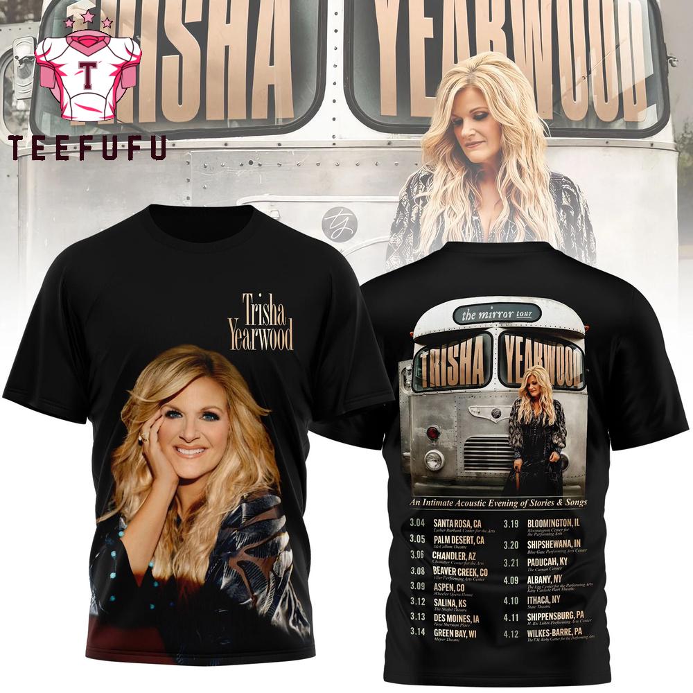 Trisha Yearwood 2026 Tour Unisex 3D Shirt