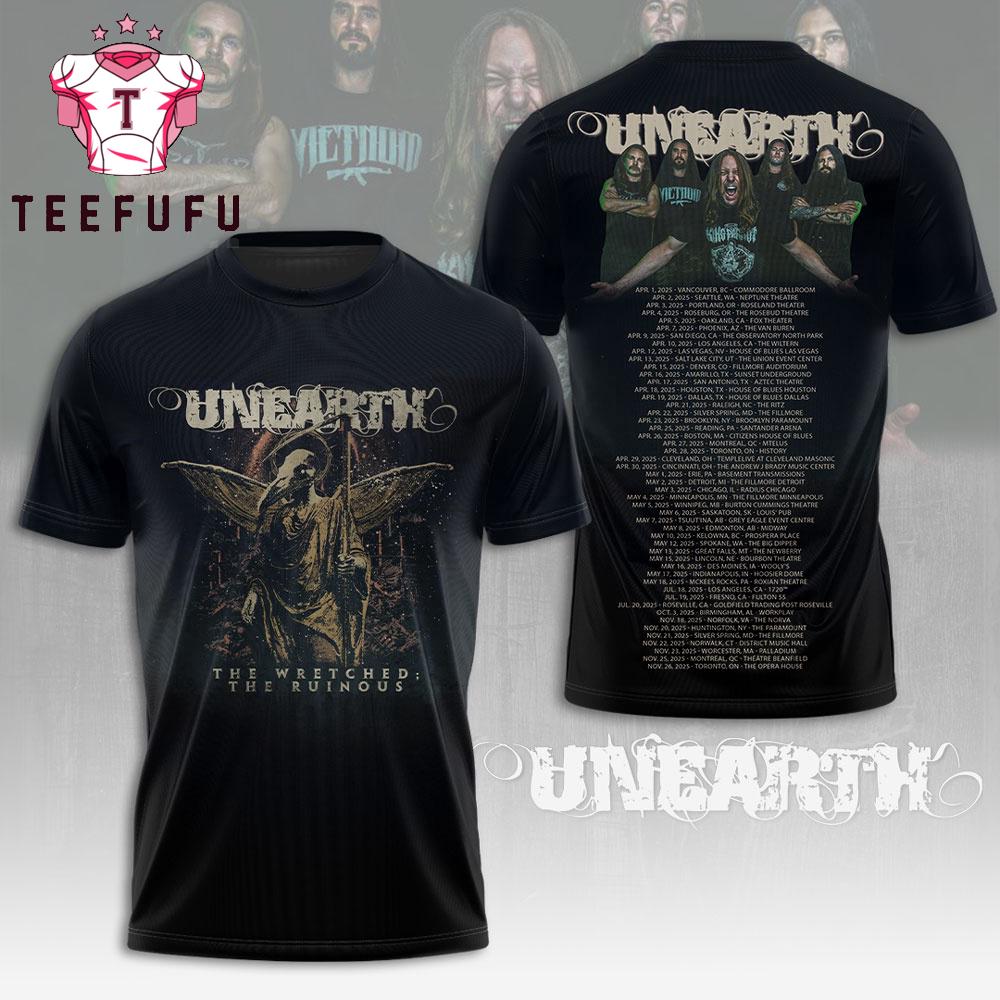 Unearth Music Graphic Special New 3D Shirt