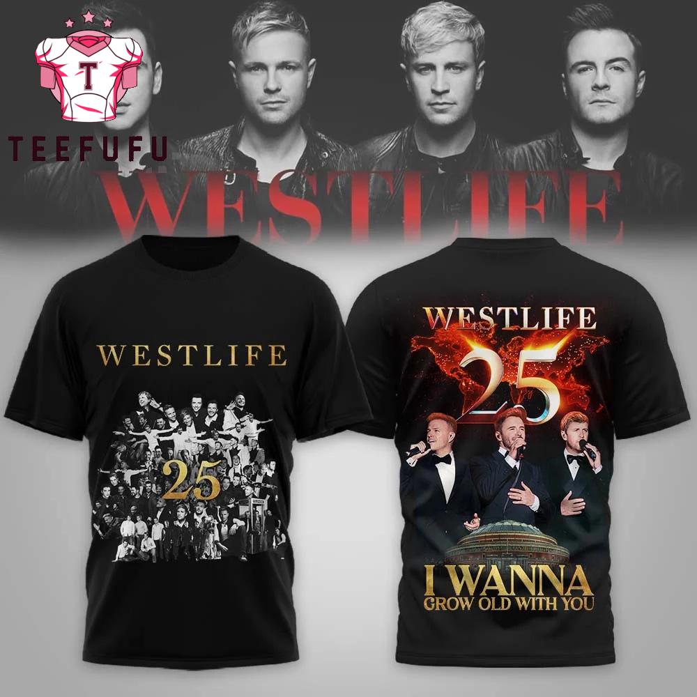 West Life 25th Anniversary 3D Shirt