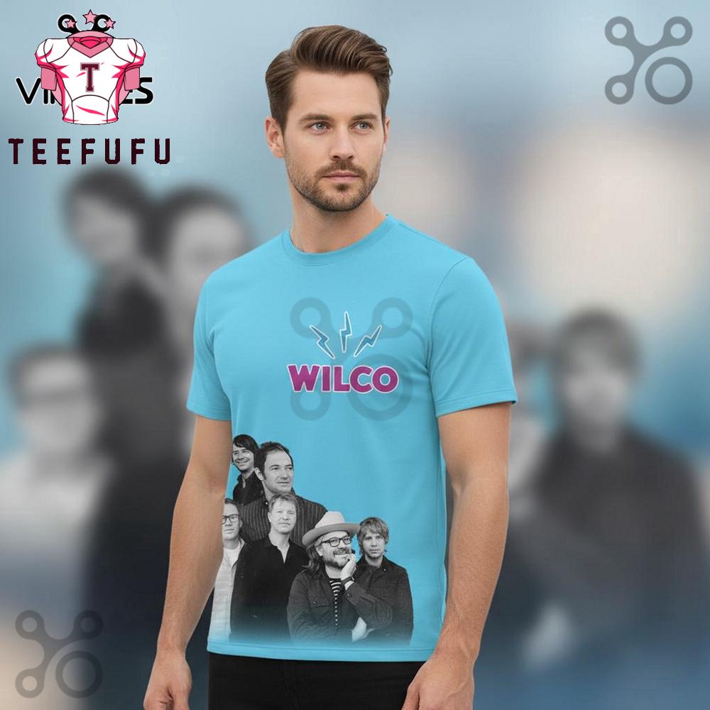 Wilco Rock Band Limited Edition 3D Shirt