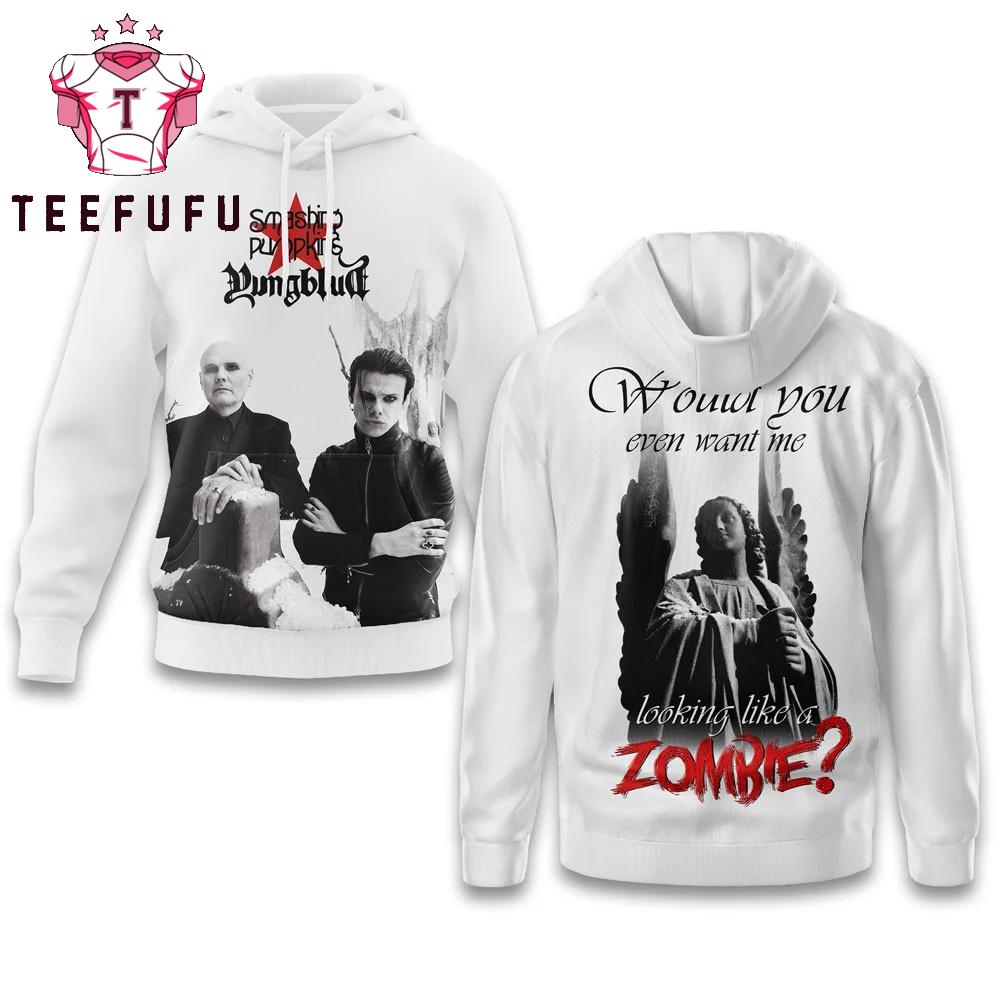 Yungblud Smashing Pumpkins Looking Like a Zombie Hoodie