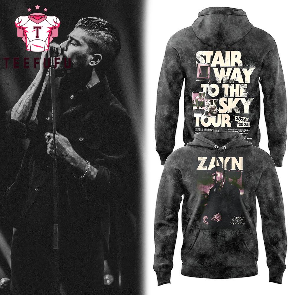 Zayn Malik Stairway To The Sky Tour 2025 Limited Edition Hoodie
